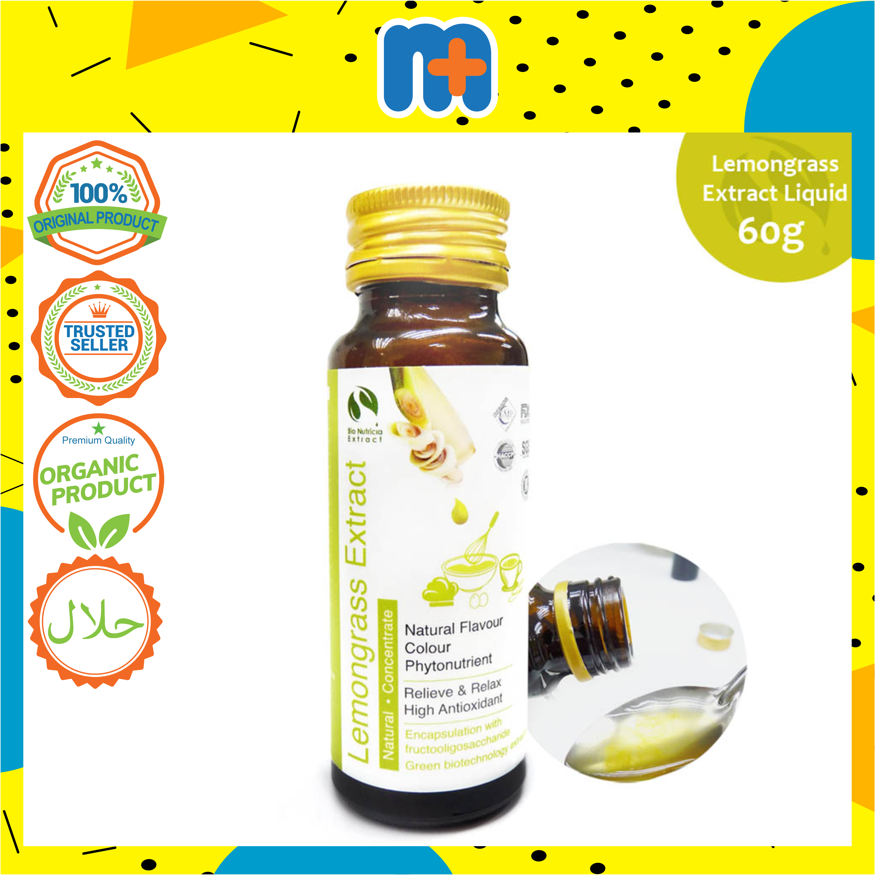 BIO NUTRICIA FRESH NATURAL LEMONGRASS EXTRACT CONCENTRATE 60G